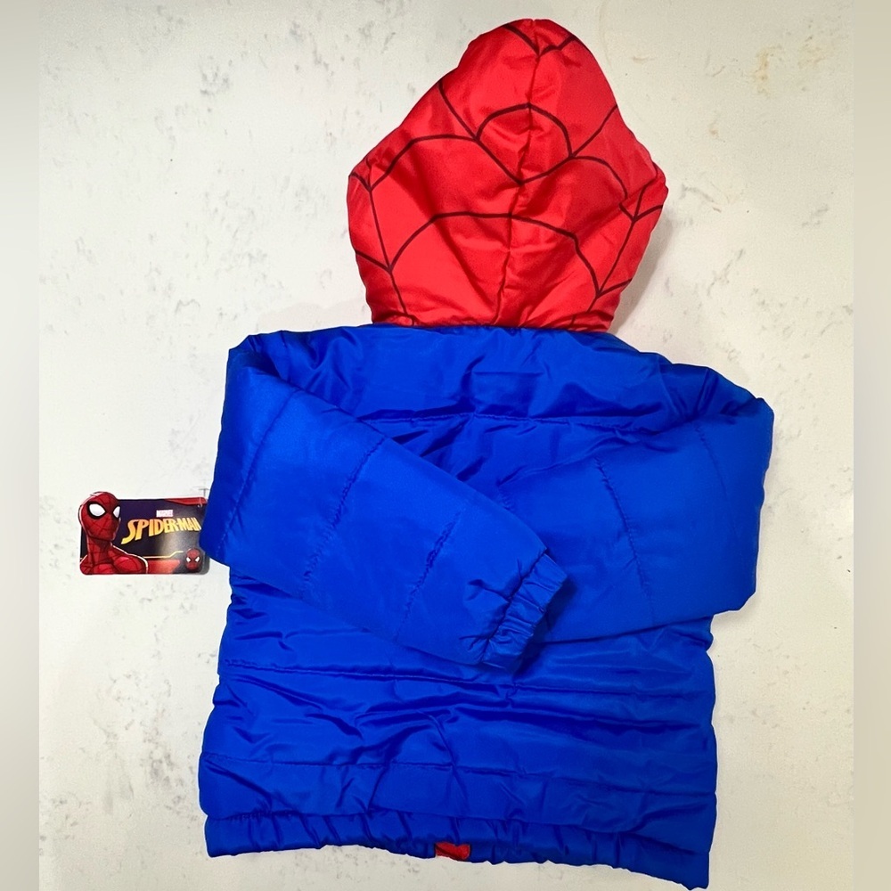 Marvel Superhero Costume Jacket - Red and Blue - Picture 4 of 9